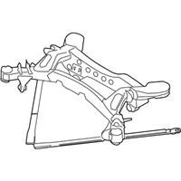 BMW 33316783713 Rear Axle Carrier