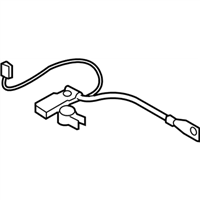 BMW 61129255047 Battery Cable, Negative