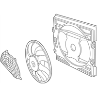 BMW 64546988913 Pusher Fan