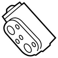BMW 64119289832 Expansion Valve