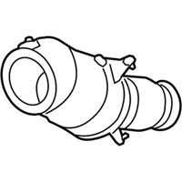 BMW 18327643152 Exchange Catalytic Converter Close To Engine