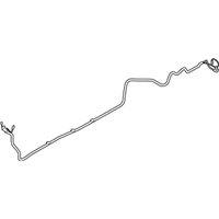 BMW 61126832330 Battery Lead Positive, Underfloor
