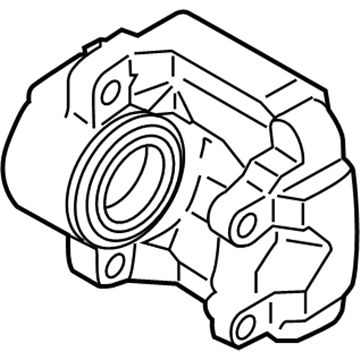 BMW X6 Brake Caliper - 34116776786