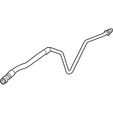 BMW X5 Oil Cooler Hose - 17227510047