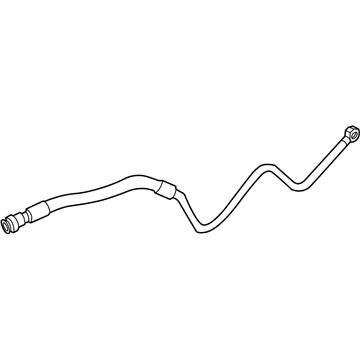 BMW 17227510046 Transmission Oil Cooler Line, Flow