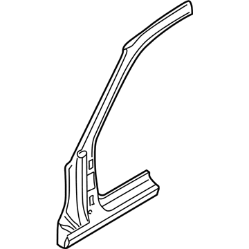 BMW 41217896142 Column A Exterior, Right