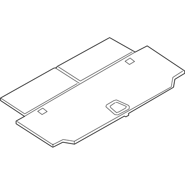 BMW 51477490071 FLOOR CARPET, LUGGAGE COMPAR