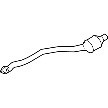 2009 BMW 535i Catalytic Converter - 18307565685