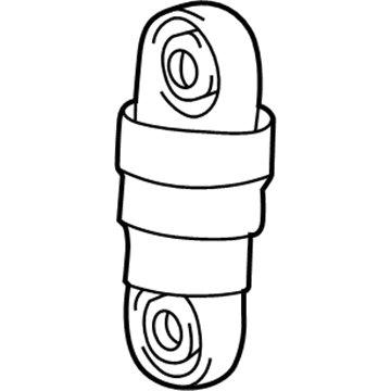 BMW 328i A/C Idler Pulley - 11281717210