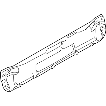 BMW 51497172146 Lower Tail Lid Trim Panel