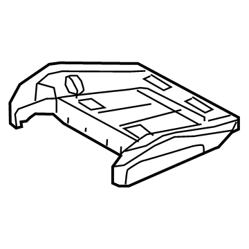 BMW 52108066923 FOAM ELEMENT, COMFORT SEAT