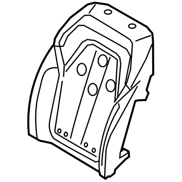 BMW 52108067030 FOAM ELEMENT, COMFORT B-REST