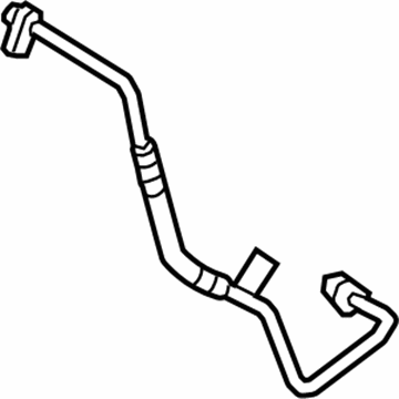 BMW i3s A/C Hose - 64509317389