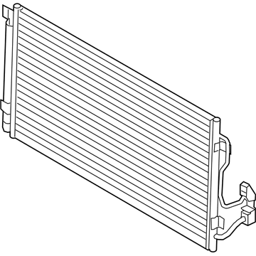 BMW 64536804735 Condenser, Air Conditioning