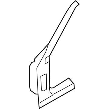 BMW 41217204469 Column A Exterior, Left