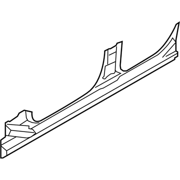 BMW 41127204196 Frame Side Member, Inner Right