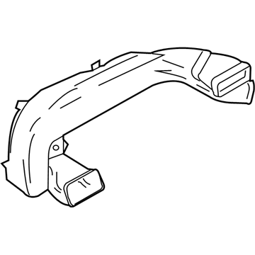 BMW 64228223590 Cold Air Duct, Right