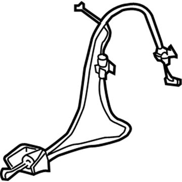 2003 BMW Z4 Door Latch Cable - 51247072613