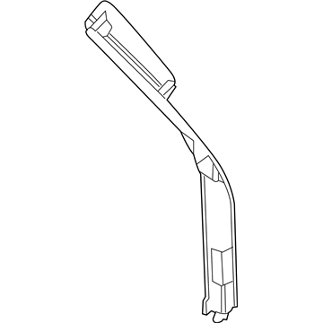 BMW 51433418754 Cover, Column D, Right