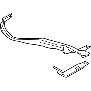 BMW 63117295737 Guide Strip With Spring, Left