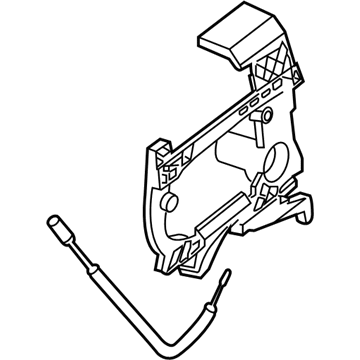 BMW 51217197316 Carrier, Outside Door Handle, Right