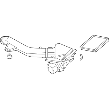 13718616014 Genuine BMW Intake Silencer | BMW Parts Deal