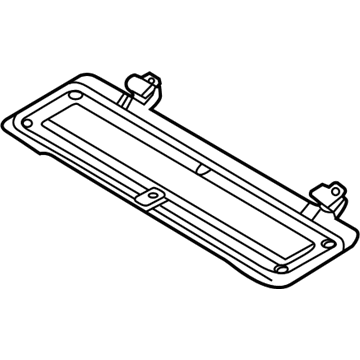 BMW 51477007044 Cover Frame, Oddments Box, Rear