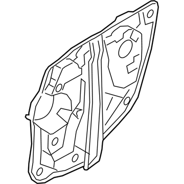 BMW 51358498855 Carrier, Door Rear Left