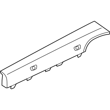 BMW 51439150927 Trim Panel, Railing Left