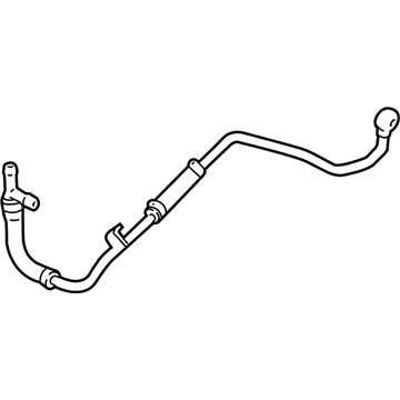 BMW 11537605028 Turbocharger Coolant Line