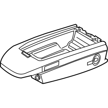 BMW 52207069090 Armrest Lower Leather