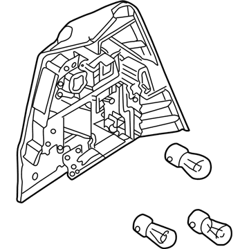 BMW 63217165973 Bulb Holder, Left