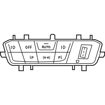 2020 BMW M235i xDrive Gran Coupe Headlight Switch - 61319471942