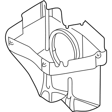 BMW 12901435565 Bottom Part Without Blower