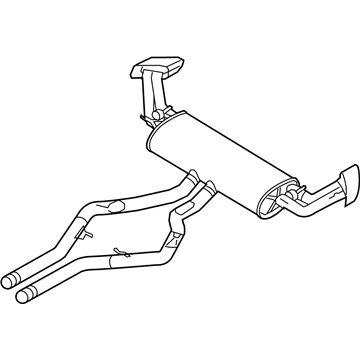 2017 BMW X5 Tail Pipe - 18307645675