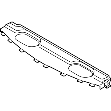 Genuine BMW Air Intake Radiator Support Upper Cover X6 OEM 51647326554 Genuine BMW Air Intake Radiator Support Upper Cover X6 OEM 51647326554