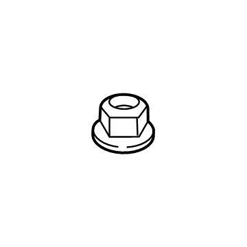 BMW 41248147832 Hex Nut With Flange