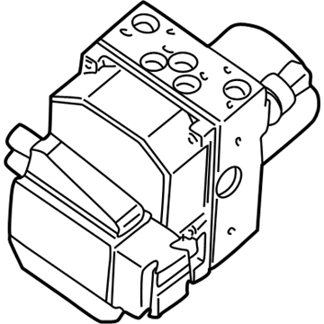 2000 BMW X5 ABS Control Module - 34516758627