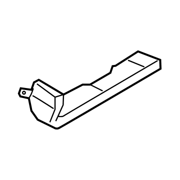 BMW 64227394163 AIR DUCT, B-PILLAR, OUTER LE