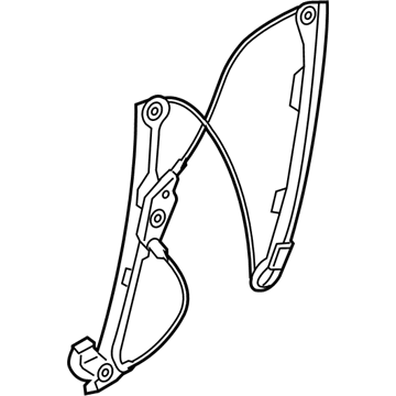 BMW Window Regulator - 51337184383