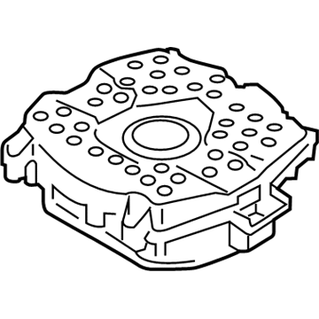 BMW 65132622472 CENTRAL BASS, RIGHT