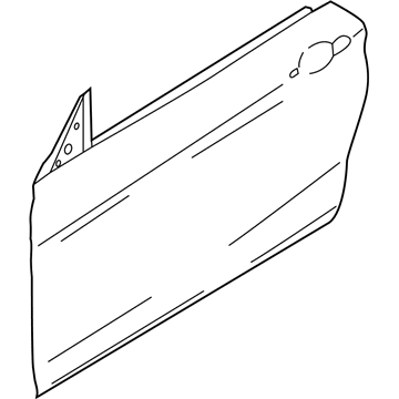 41007347721 BMW Door Front Left Illustration 1 of 1