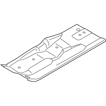 2020 BMW M8 Floor Pan - 41007480911