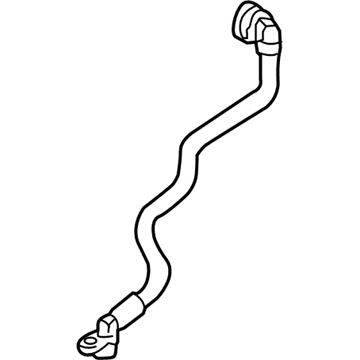 BMW 13908665249 FUEL TANK BREATHER LINE