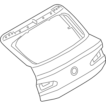 BMW 41007486250 Trunk Lid