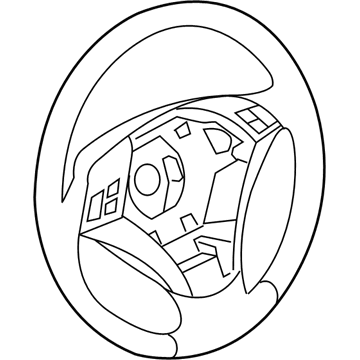 2007 BMW 530xi Steering Wheel - 32346770075