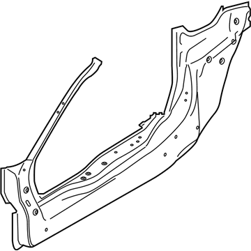 BMW 41007477972 SIDE FRAME, EXTERIOR, RIGHT