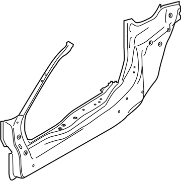 BMW 41007477971 Side Frame, Exterior, Left