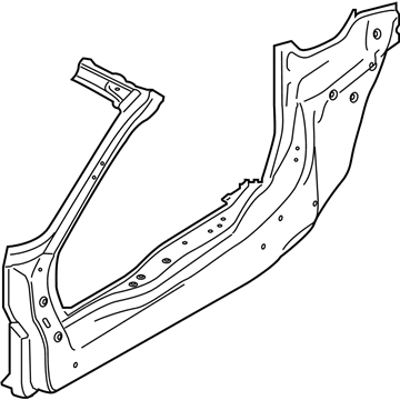 BMW 41007478044 SIDE FRAME, COMPLETE, RIGHT