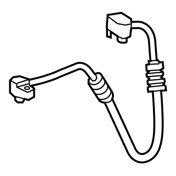 BMW 64539398899 PRESSURE HOSE ASSY COMPRESSO